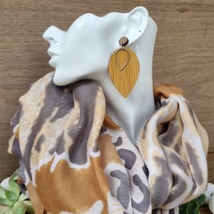 Scarf and Earring Combo