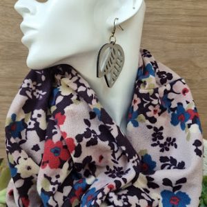 Scarf and Earring Combo