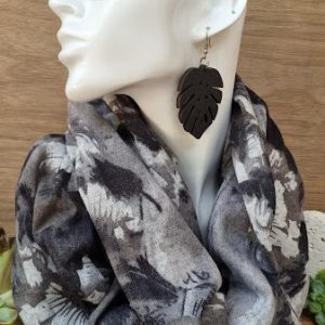 Scarf and Earring Combo