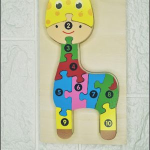 Number Puzzle Girraffe