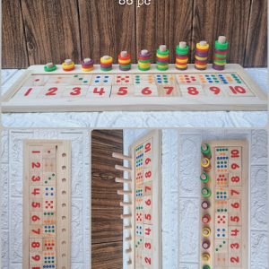 Wooden Number Board