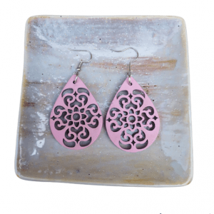 Detailed Teardrop Earrings