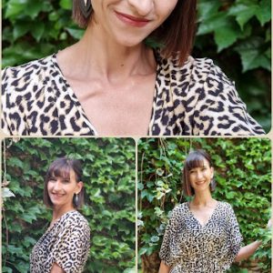 Leopard print Kafta
