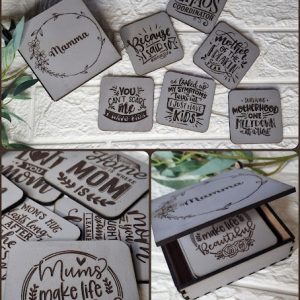 Mom Coaster Sets Afrikaans