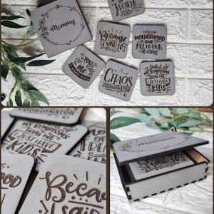 Mom Coaster Sets English