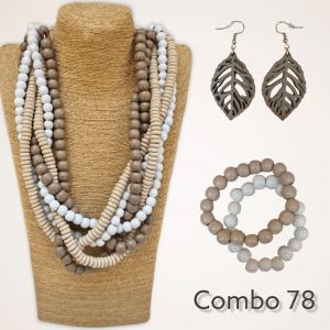 Necklace, Earring and Bracelet Combo
