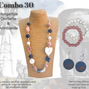 Necklace, Earring and Bracelet Combo