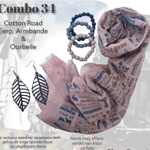 Sarf, Earring & Bracelet Combo