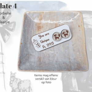 Verse Gift Plate Foxy