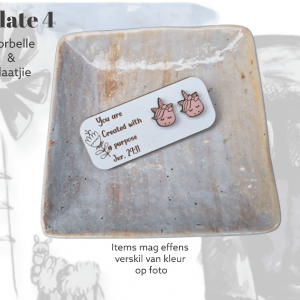 Verse Gift Plate Unicorn
