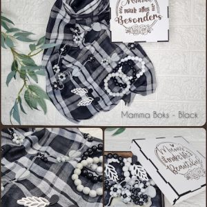 Gift Box, Scarf, Earrings, Necklace and Bracelet Combo