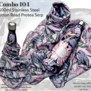 Water Bottle and Scarf Combo