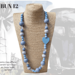 Blue Heart Necklace